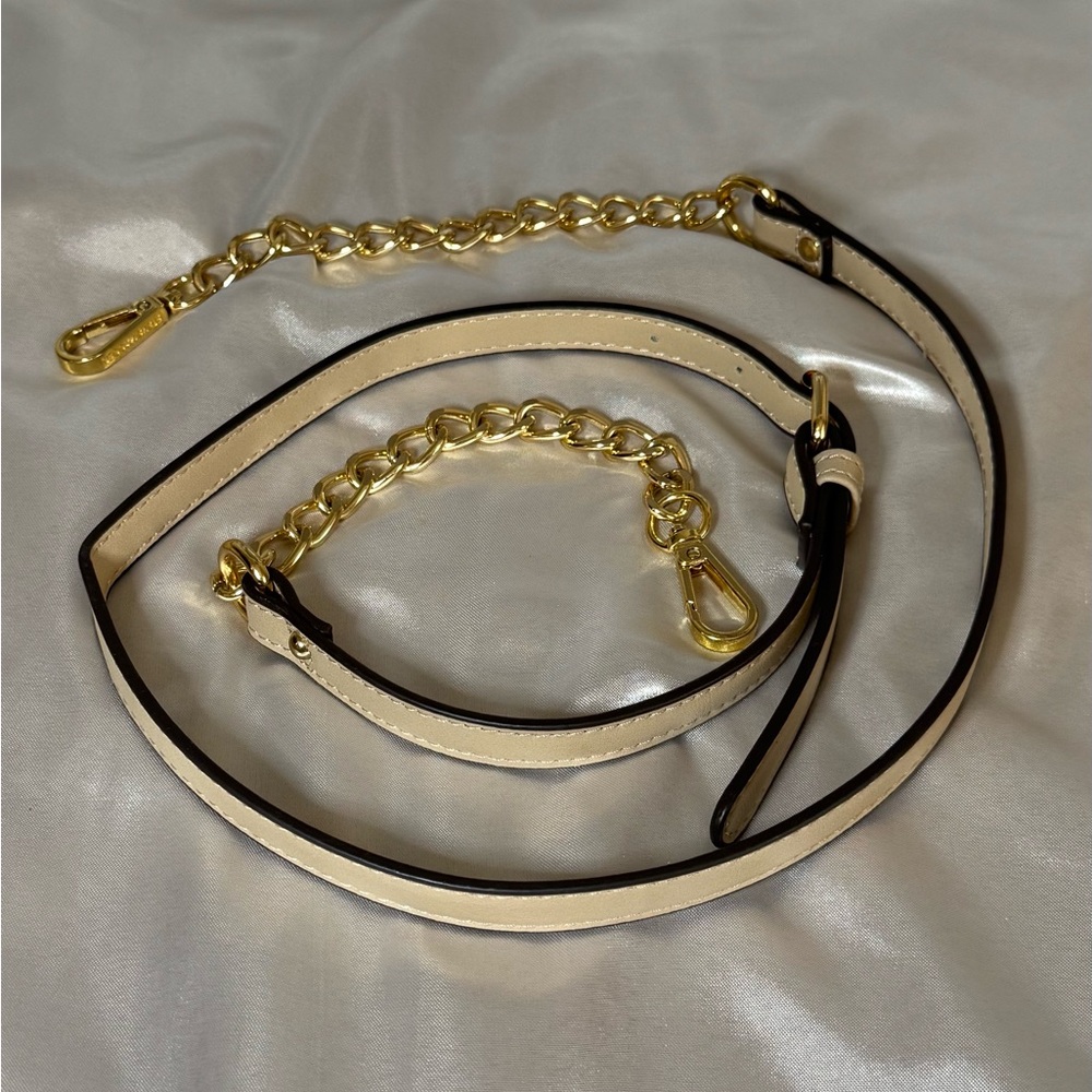 Steve Madden Cream and Gold Crossbody Bag - Picture 6 of 9